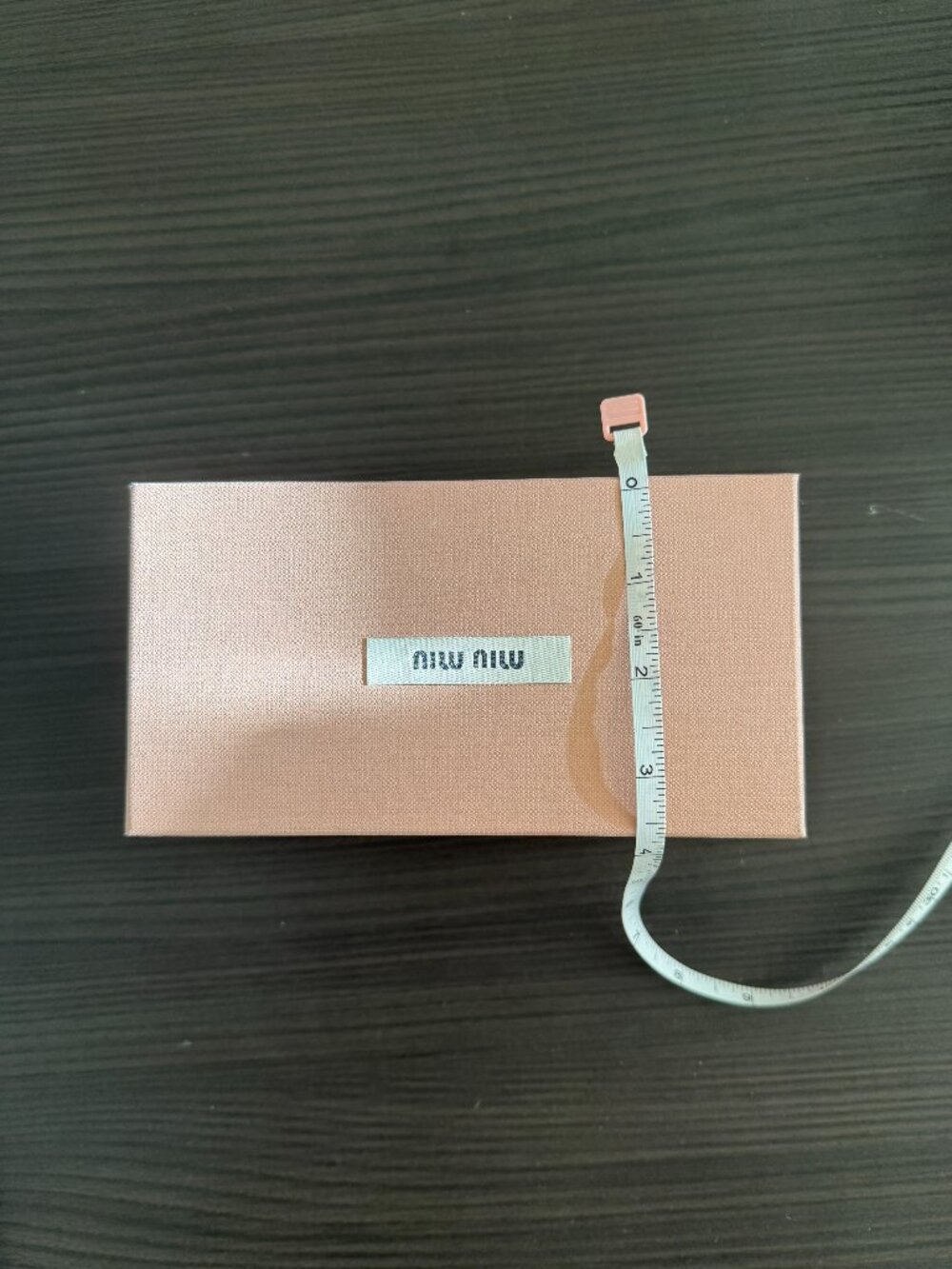 Miu Miu packaging sunglasses empty box